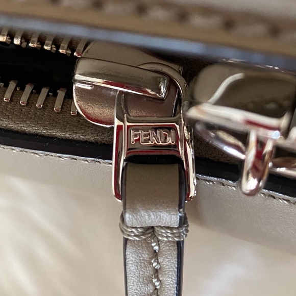 Fendi Dotcom Taupe Bag with removable pouch/strap - Picture 12 of 15
